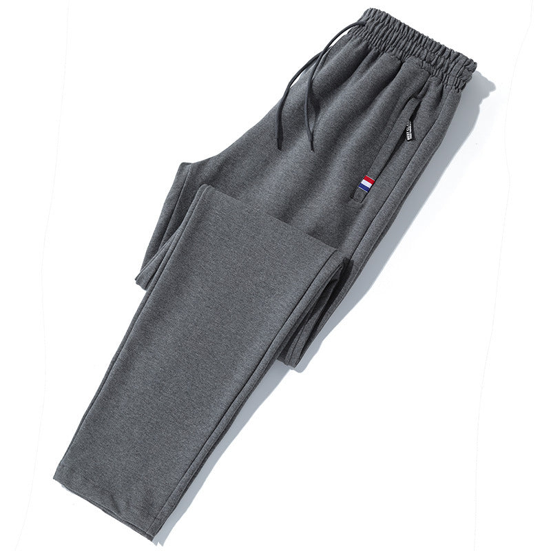Herren Tapered-Jogginghose mit Tunnelzug, Reißverschlusstasche & Rippbündchen Echo Archiv