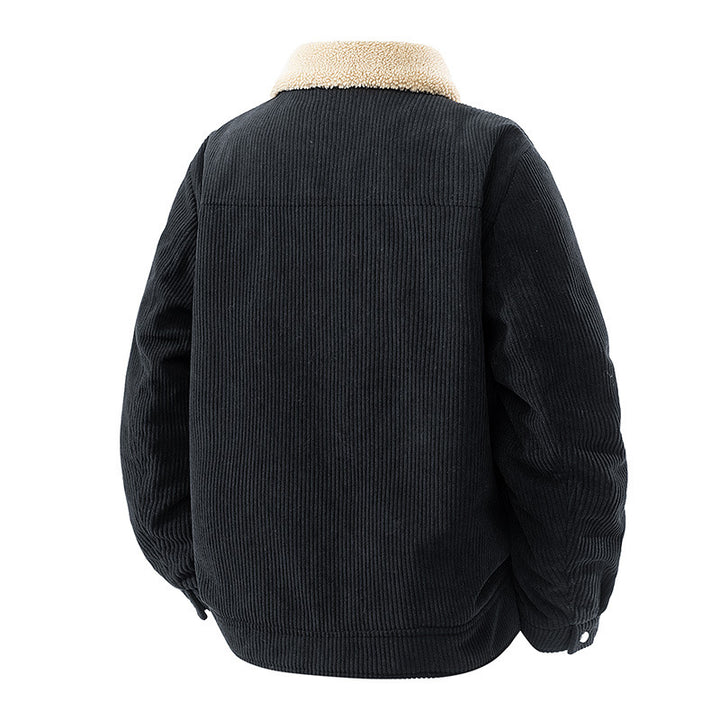 Herren Warme Cordjacke Echo Archiv