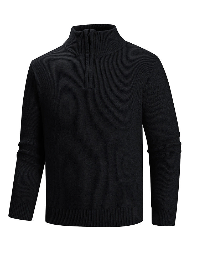 Herren Strickpullover mit hohem Kragen Echoarchiv