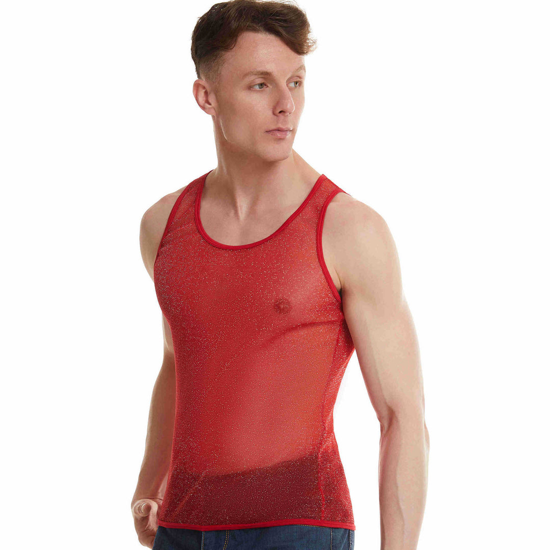 Herren atmungsaktives Muskelshirt aus leichtem, elastischem Material Echoarchiv