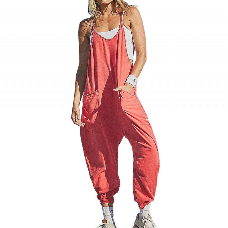 Damen Overall mit lässigem Schnitt und praktischen Taschen Echo Archiv