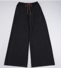 Damen nan weite Highwaist-Loungehose mit Kordelzug und fließendem Palazzoschnitt Echo Archiv