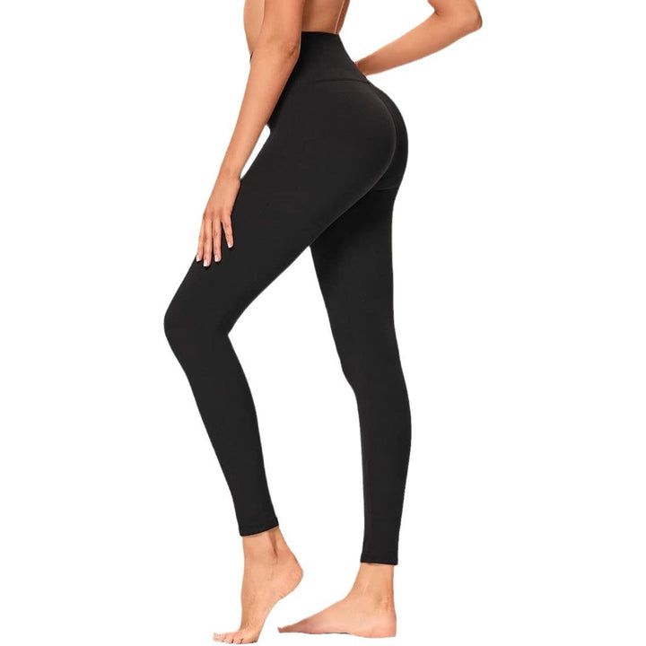 Damen Hochtaillierte Sportleggings Echoarchiv