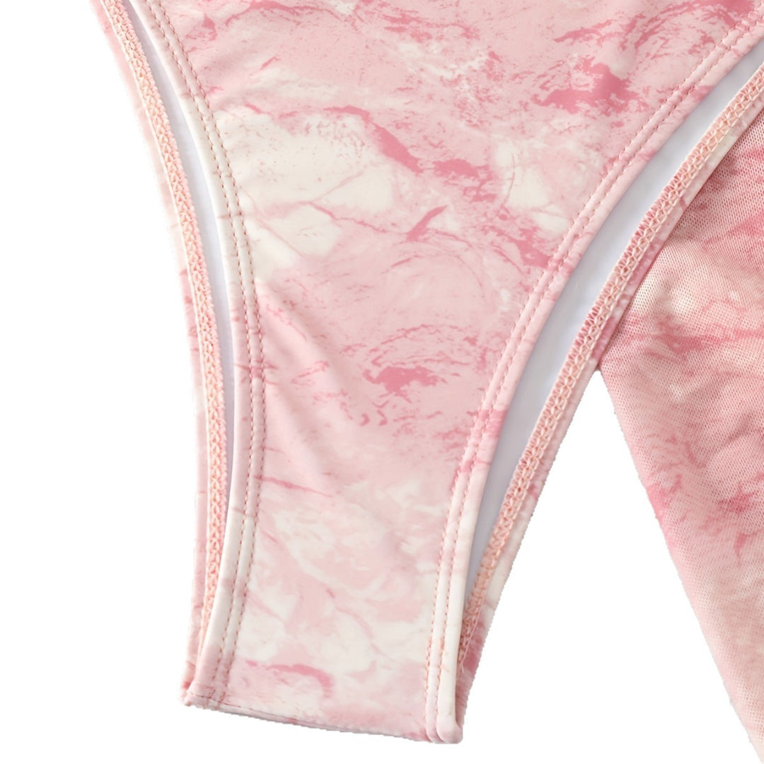 Damen Triangel-Bikini-Set mit elegantem Wickelsarong Echo Archiv