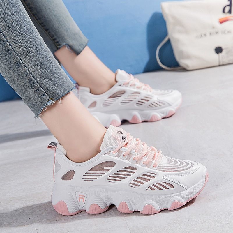 Damen Atmungsaktive Freizeitsneaker mit flexibler Laufsohle Echo Archiv