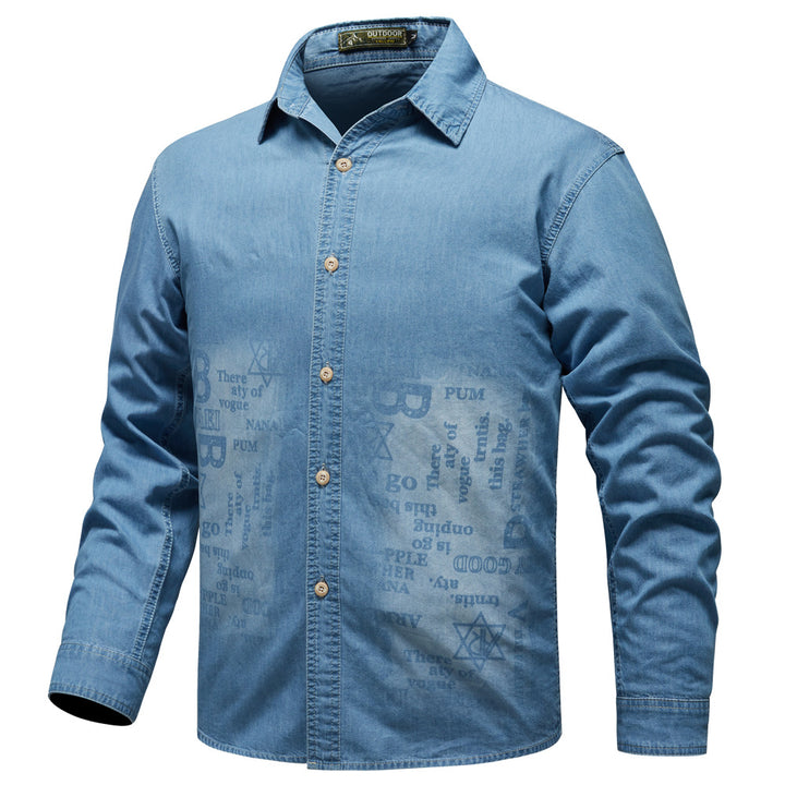 Herren Denim Hemd – Arvello