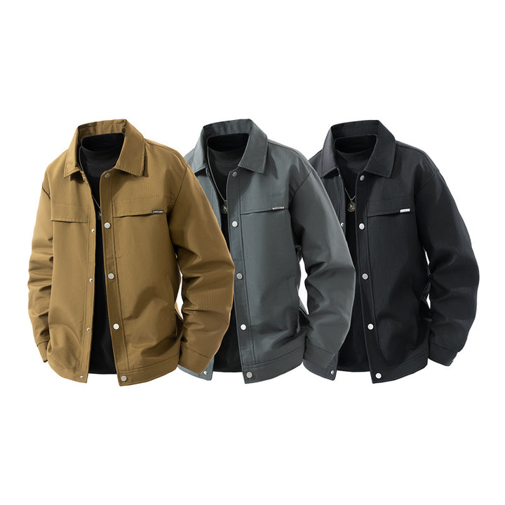 Herren Moderne Utility-Jacke Echo Archiv