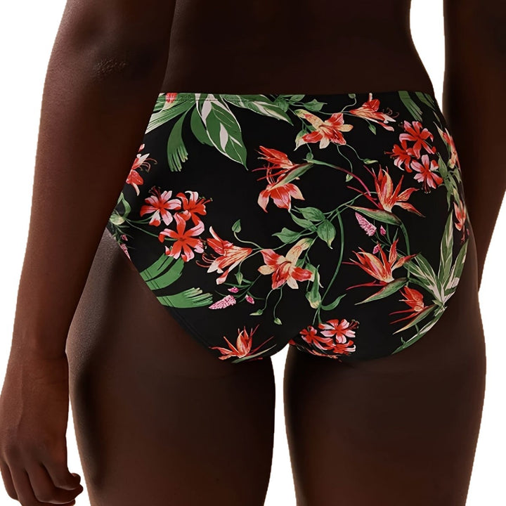 Damen Bunt gemusterter Triangel-Bikini Echo Archiv