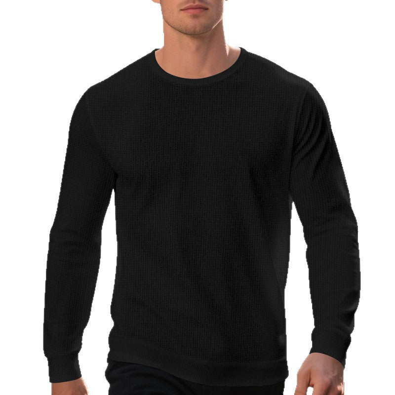 Herren hochwertiger Langarmpullover Echoarchiv