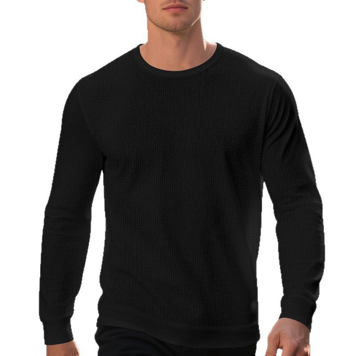 Herren hochwertiger Langarmpullover Echoarchiv