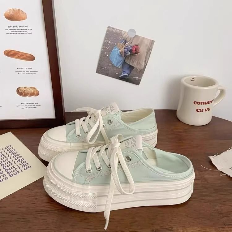 Damen Bequeme und lässige Plateau Sneakers Echo Archiv