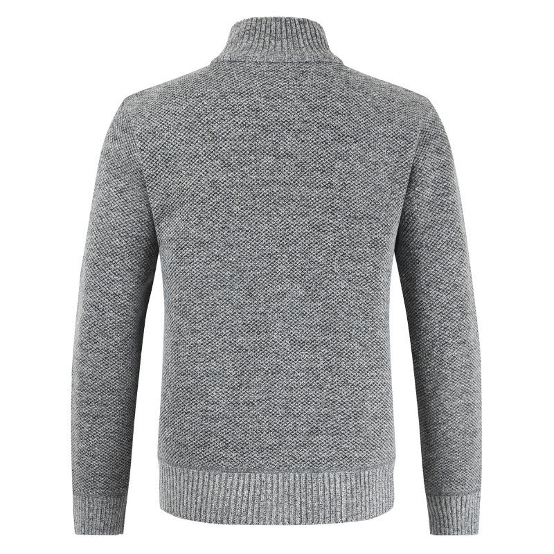 Herren Stilvolle Strickjacke mit grafischem Muster Echoarchiv