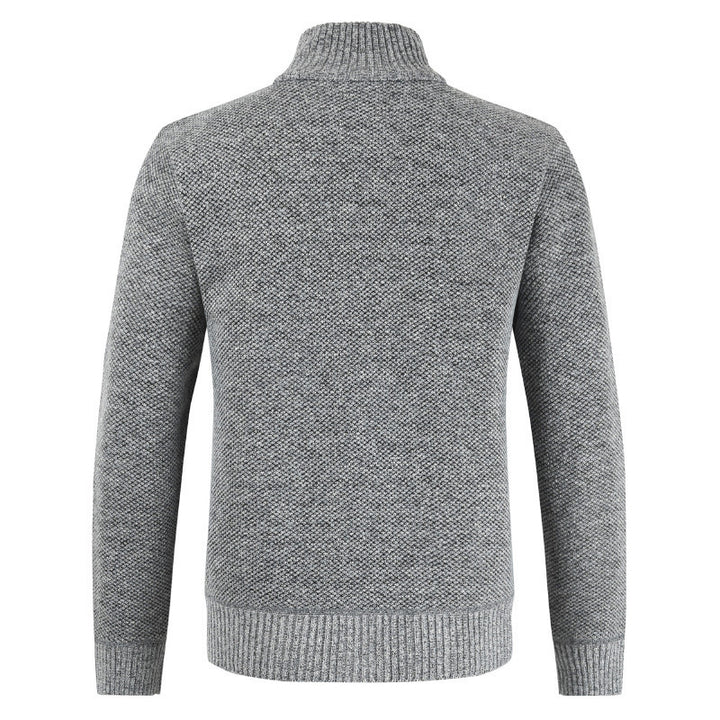 Herren Stilvolle Strickjacke mit grafischem Muster Echoarchiv