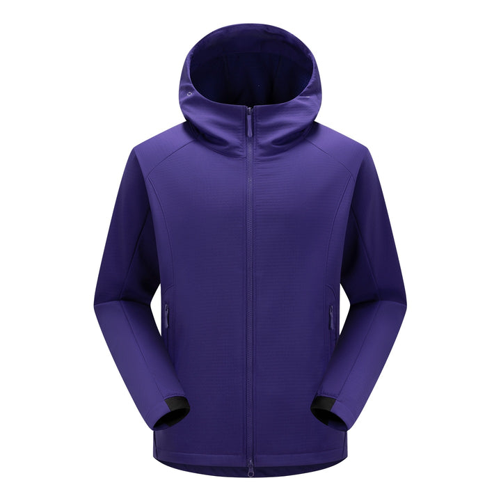 Herren Softshell-Funktionsjacke mit Wattierung, Kapuze & Zwei-Wege-Reißverschluss Echoarchiv