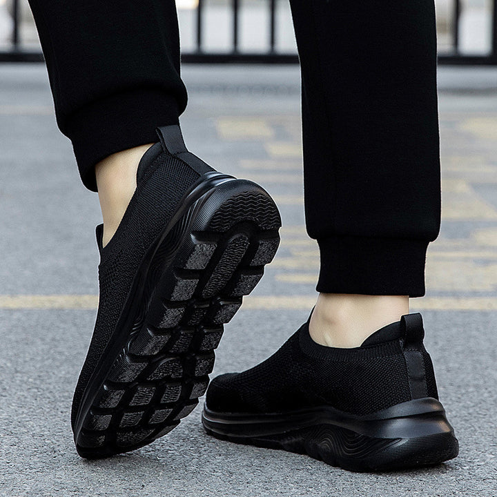 Damen nan nahtloser Strick-Slip-On mit elastischem Einstieg, gepolstertem Komfortfußbett und profiliertem Leichtlaufsohlen-Design Echo Archiv