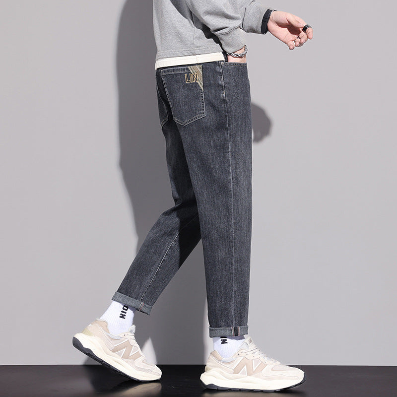 Herren Bequeme und modische Relaxed Fit Jeans Echoarchiv