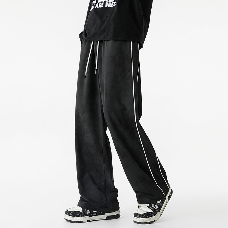 Unisex Lockere Sporthose mit elastischem Bund Echoarchiv