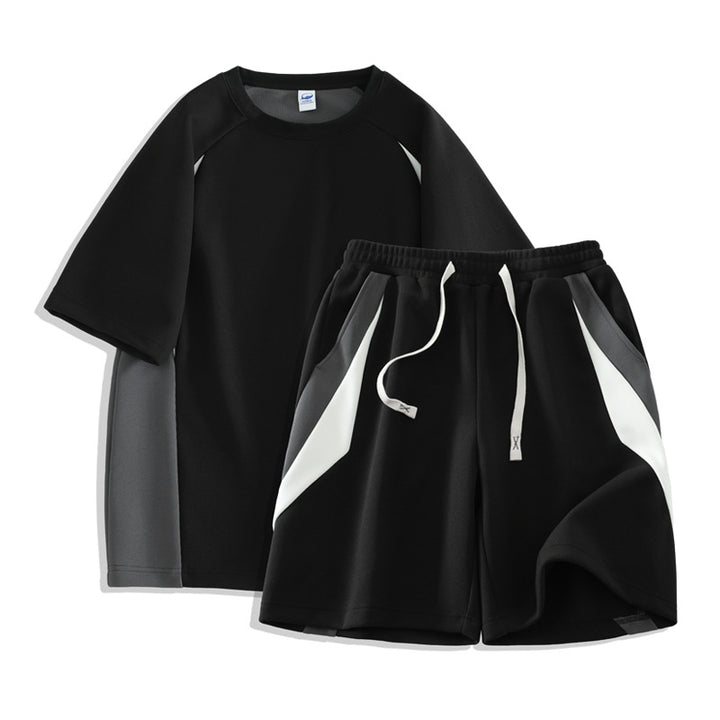 Herren Sportliches Set aus T-Shirt und Shorts mit innovativer Atmungsaktivität Echoarchiv