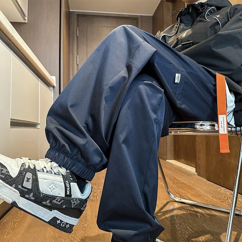 Herren Wasserabweisende Tech-Jogginghose mit elastischem Saum, Kordelzug und robusten Nähten Echo Archiv