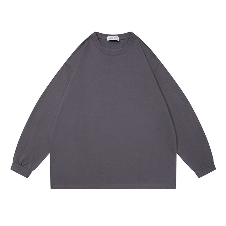 Unisex Oversize-Longsleeve aus schwerer Baumwollmischung mit Raglanärmeln und gerippten Bündchen Echoarchiv
