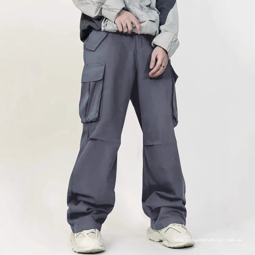 Herren Weite Utility‑Cargohose mit Multifunktions‑Taschen & legerer Baggy‑Passform Echo Archiv