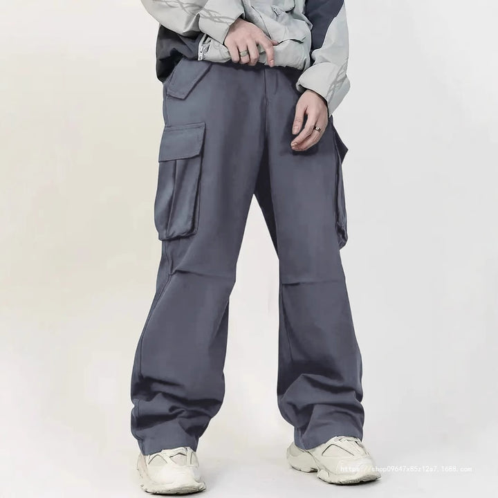 Herren Weite Utility‑Cargohose mit Multifunktions‑Taschen & legerer Baggy‑Passform Echo Archiv