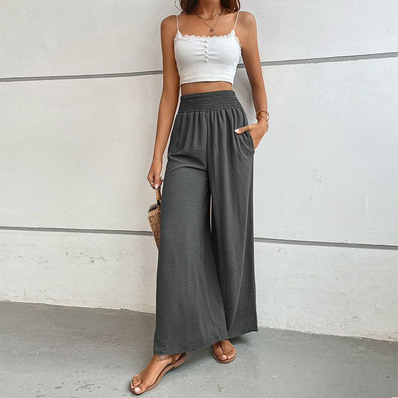 Damen Elegante Weite Sommerhose Echo Archiv