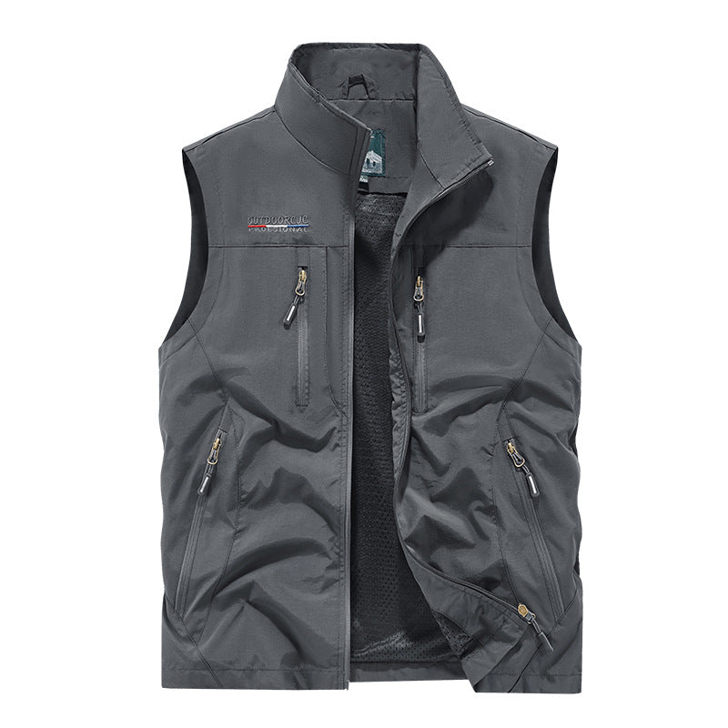 Herren Multifunktionale Outdoor-Weste Echo Archiv 1788241615