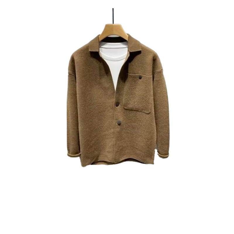 Herren lässige Überhemdjacke mit praktischer Brusttasche und modernem Schnitt Echoarchiv
