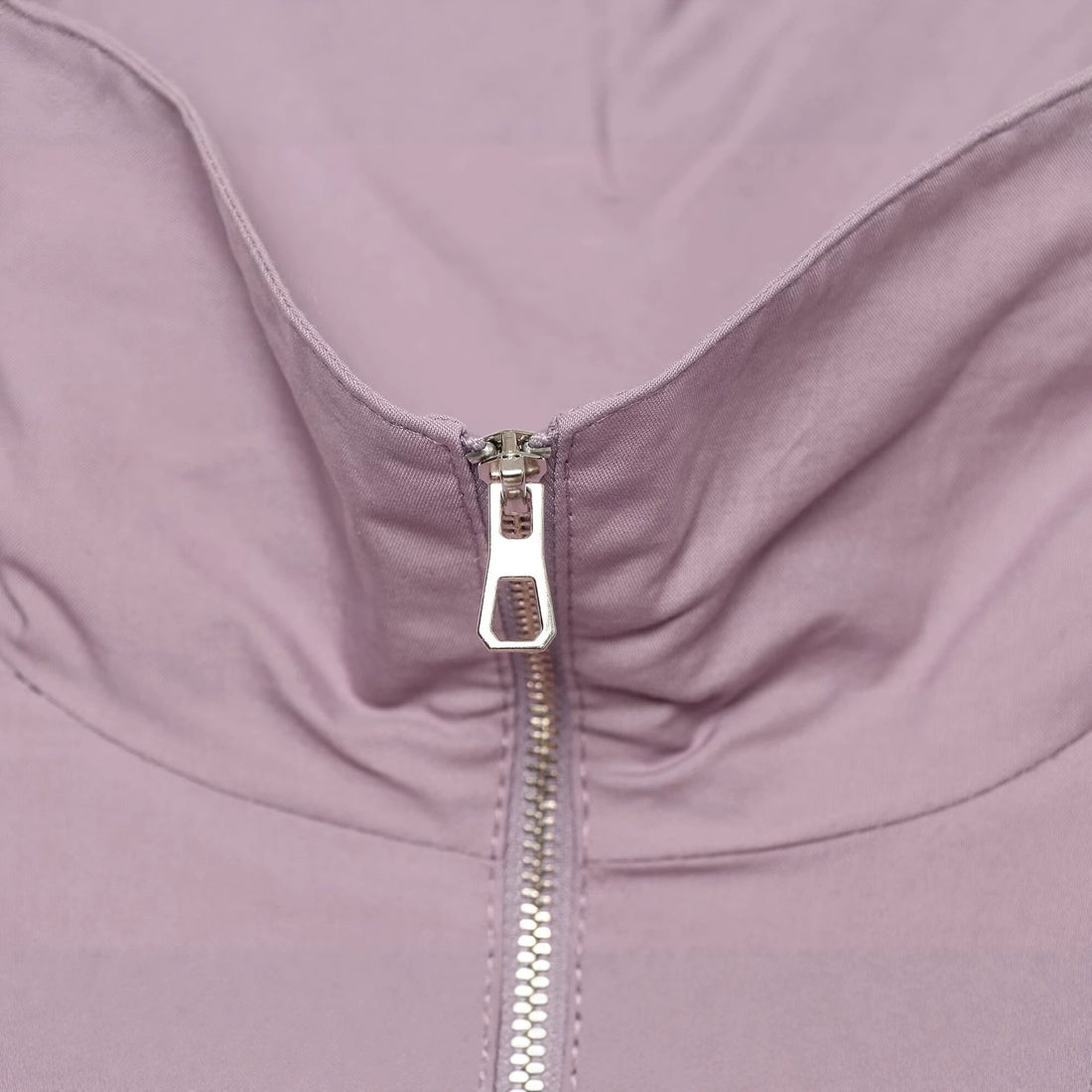 Damen Leichter Cropped Blouson mit hohem Stehkragen und elastischem Saum Echo Archiv