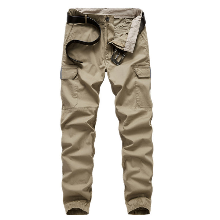 Herren Cargo-Joggerhose mit elastischem Beinbund, Knieeinsatz und Multifunktions-Taschen Echo Archiv