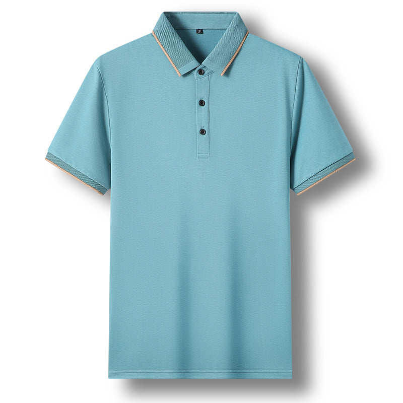 Herren Poloshirt mit feinem Piqué-Gewebe und kontrastierendem Kragen Echoarchiv