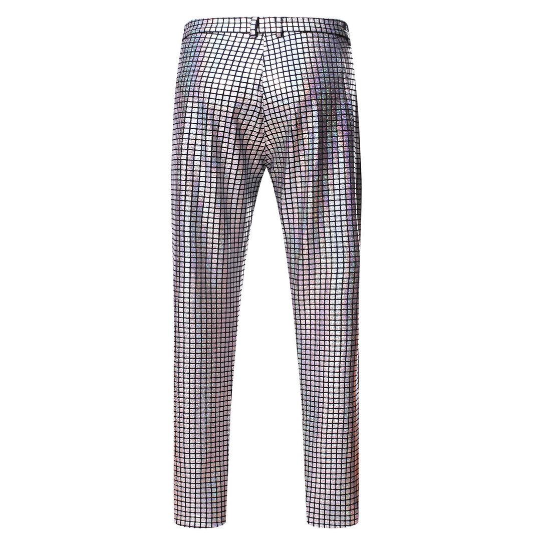 Herren Glamouröse Pailletten-Hose mit modernem Schnitt Echoarchiv