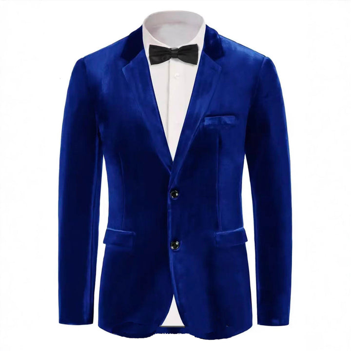 Herren edler Samt Blazer mit Finesse Echoarchiv