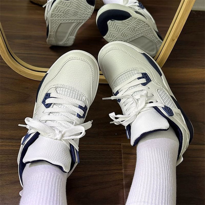 Damen Sportliche Sneaker mit atmungsaktiver Netzstruktur und dämpfender Sohle Echo Archiv
