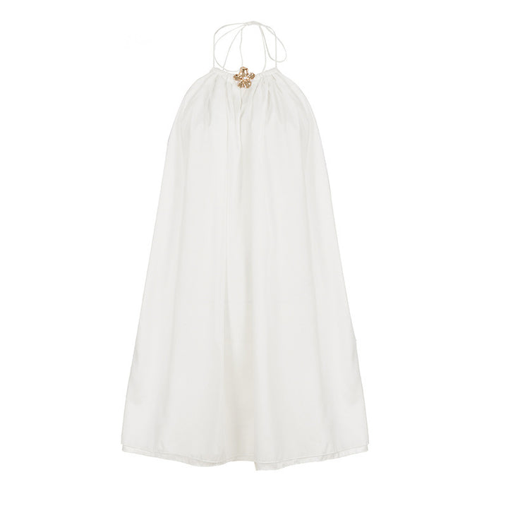 Damen Luftiges Maxikleid mit verstellbaren Trägern und elegantem Dekolleté Echo Archiv