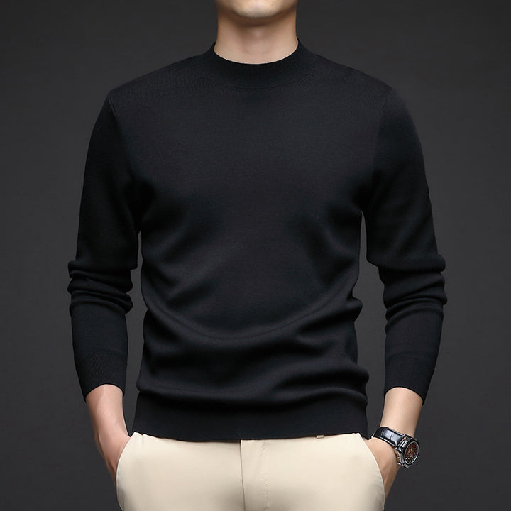 Herren modischer Rundhals-Pullover Echoarchiv