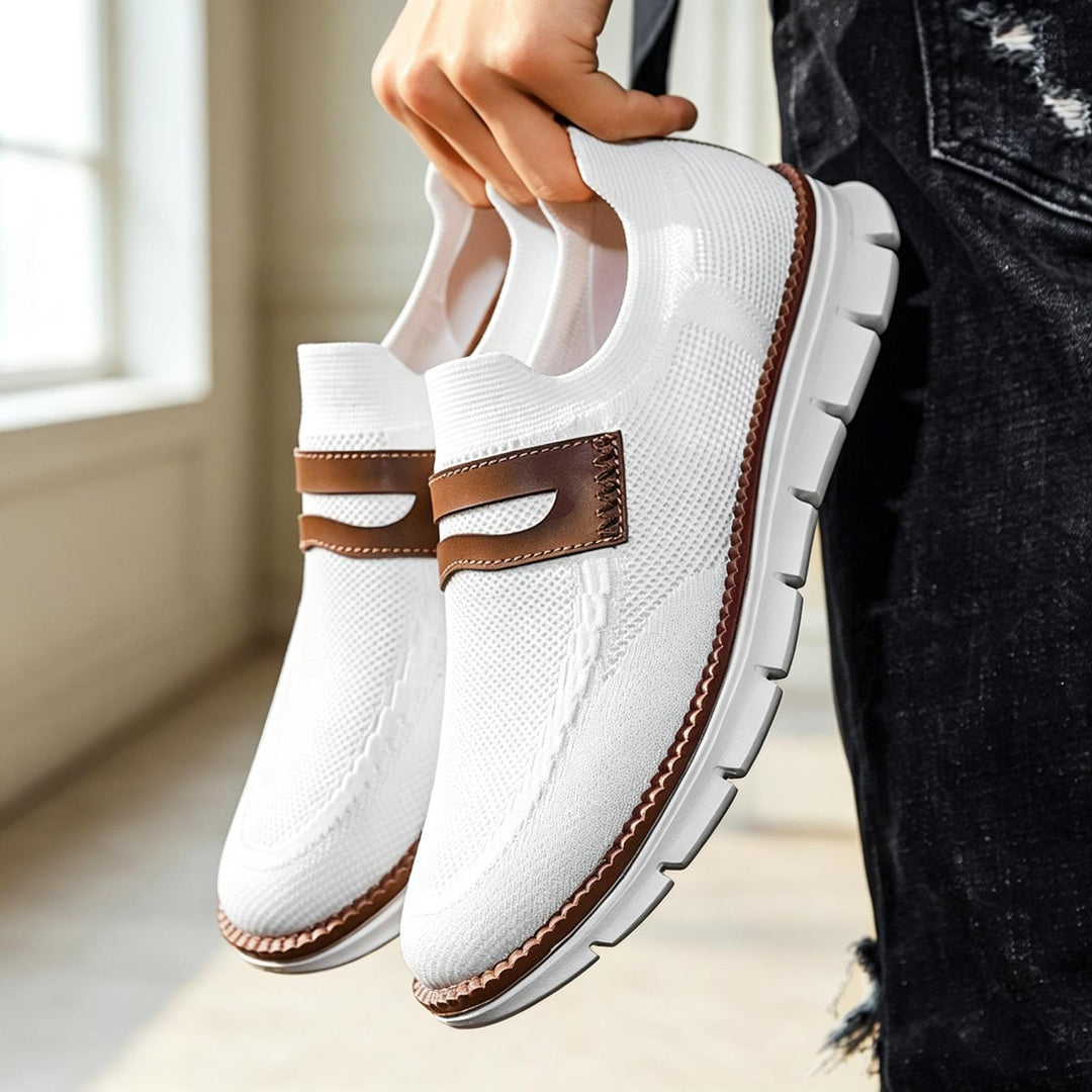 Herren Bequeme Slip-On Sneakers Echoarchiv 1788175327