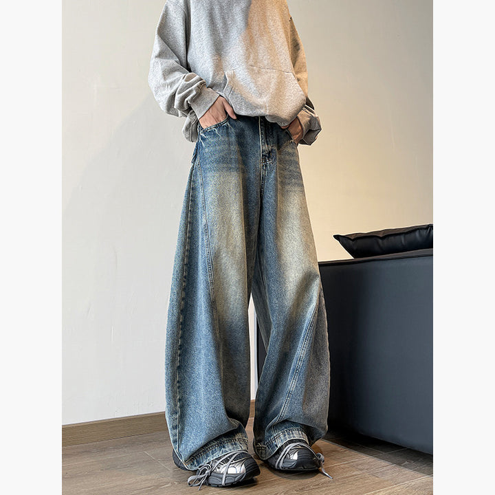 Damen Übergroße Jeans-Hosen Echo Archiv
