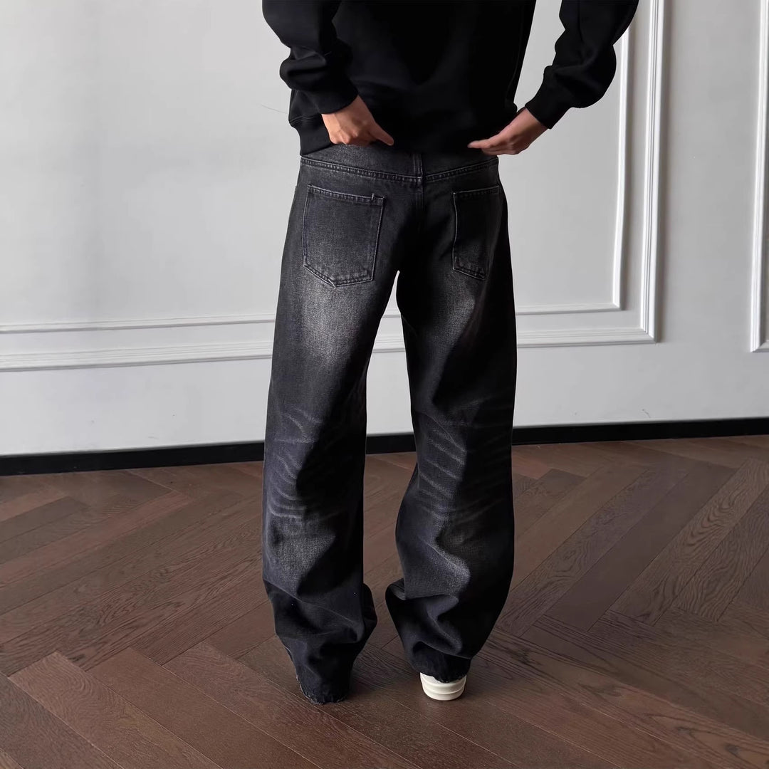 Herren Lässige und weite Denim-Jeans Echo Archiv