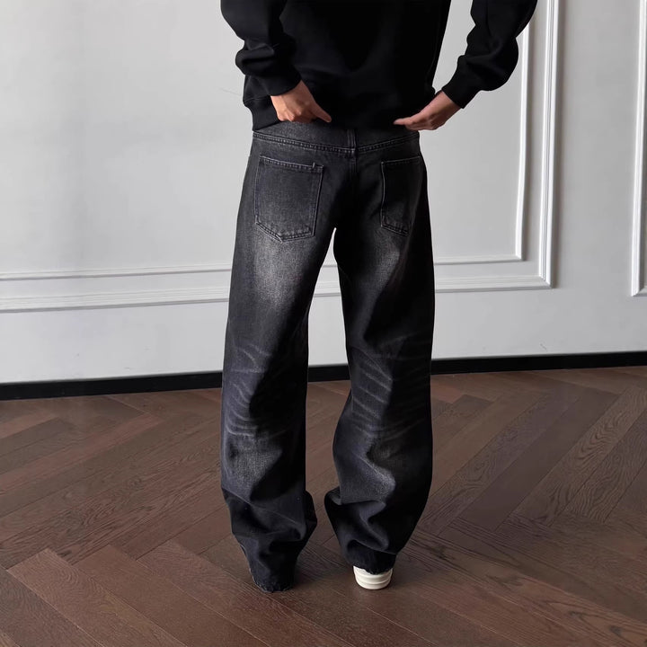Herren Lässige und weite Denim-Jeans Echo Archiv