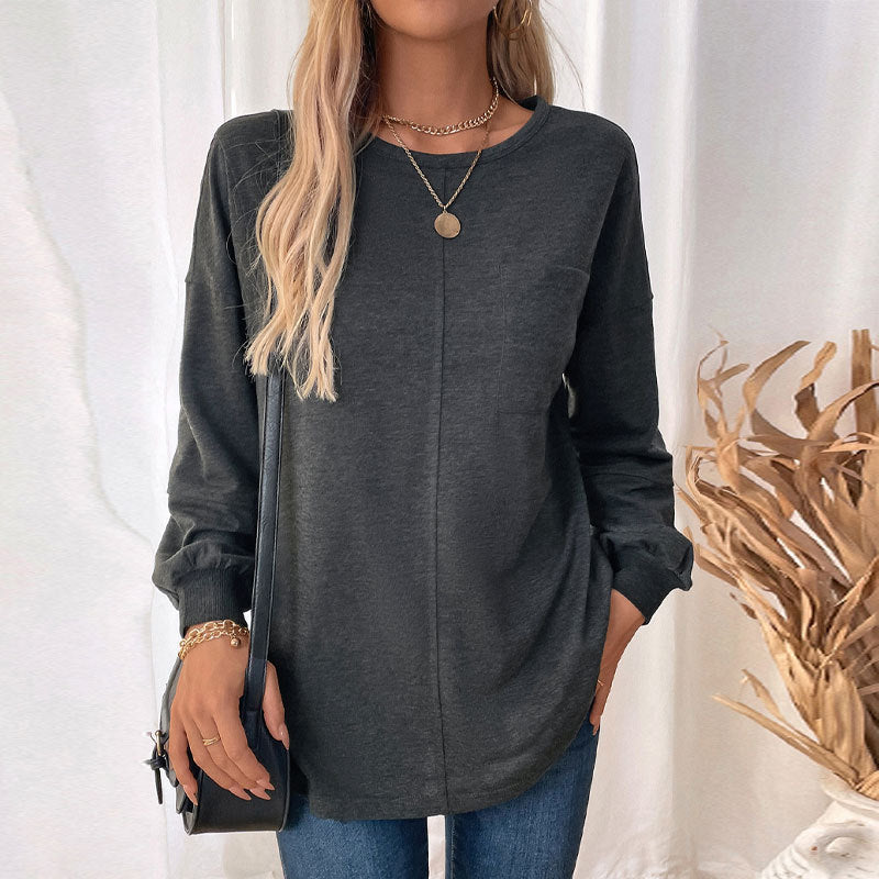 Damen Legeres Langarmshirt Echo Archiv