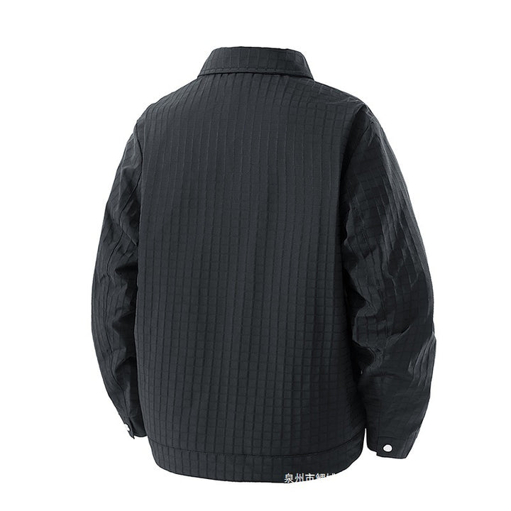 Herren Modische Fleecejacke mit gesteppter Außenstruktur Echo Archiv