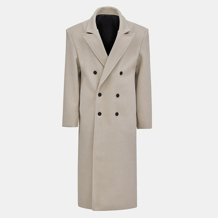 Herren Lange Elegante Doppelreiher Echoarchiv