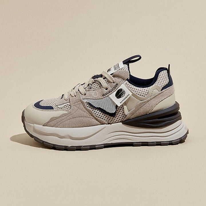 Damen Sportliche Sneaker mit atmungsaktiver Obermaterialkombination Echo Archiv