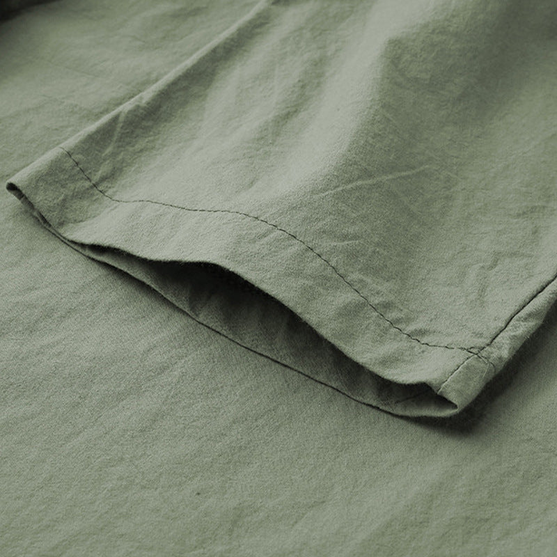 Herren Kimono-Bademantel aus hochwertigem, atmungsaktivem Material Echoarchiv