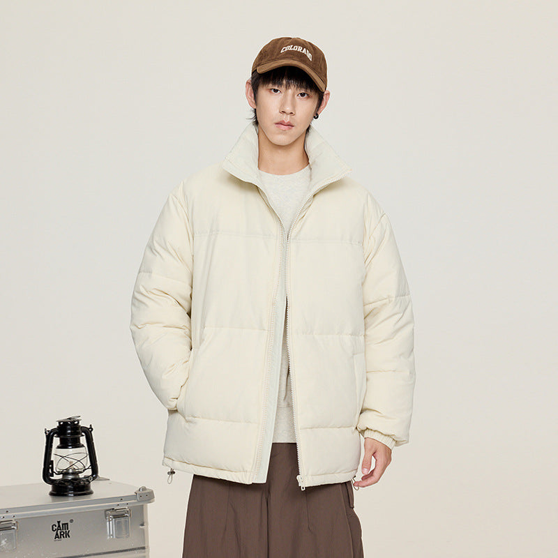 Unisex Oversize Steppjacke mit hohem Kragen und Kordelzug Echo Archiv