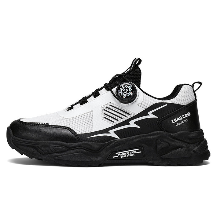 Herren robuste Outdoor-Chunky-Sneaker mit Drehverschluss, atmungsaktivem Strickoberteil und profiliertem Dämpfungssystem – Norré