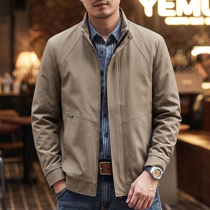 Herren Modische Übergangsjacke mit praktischem Stehkragen Echo Archiv