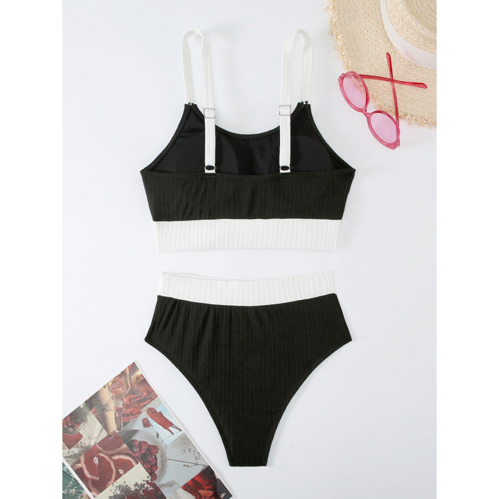 Damen Sport-Bikini-Set mit elegantem Design und verstellbaren Trägern Echo Archiv